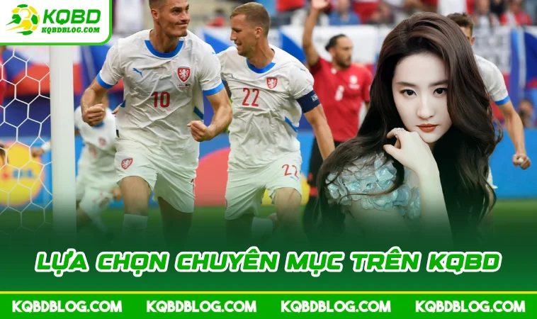 Lựa chọn chuyên mục trên KQBD