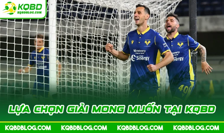 Lựa chọn giải mong muốn tại KQBD